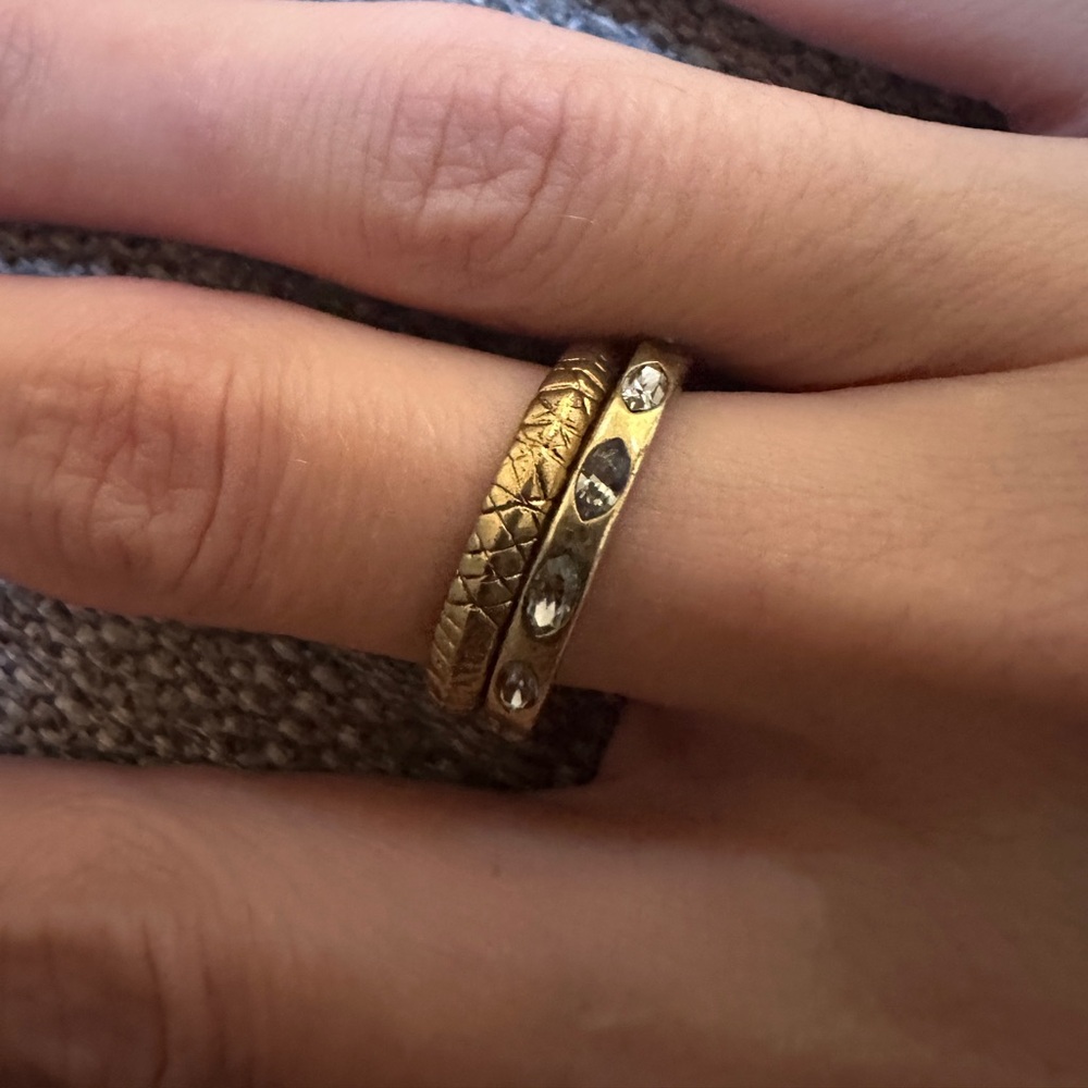 Silpada set of rings